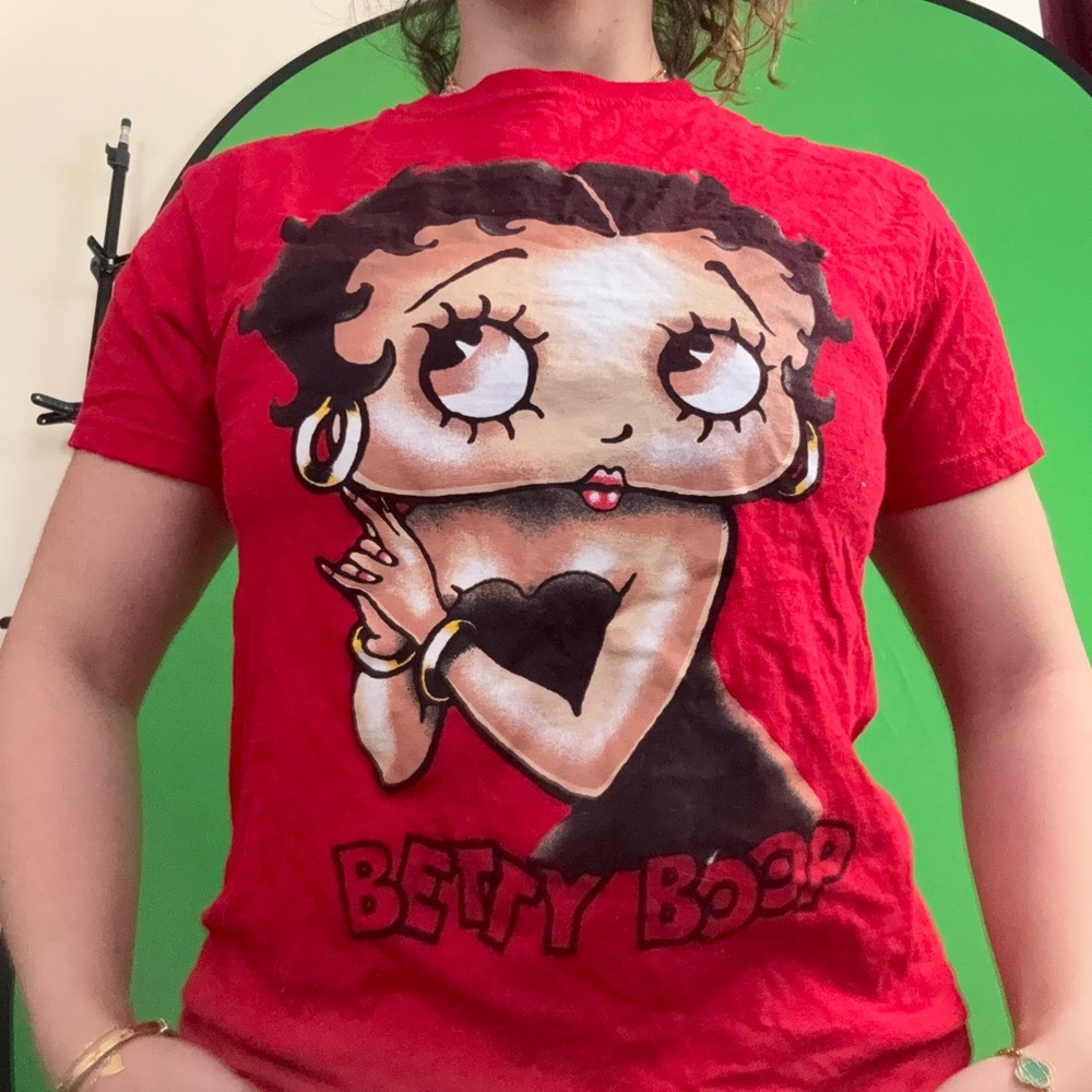Betty Boop Red women’s T-Shirt